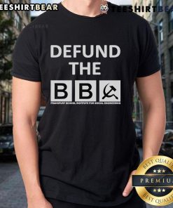 Hot Defund The BBC protest T-shirt featuring bold text and a striking design, perfect for expressing your stance.