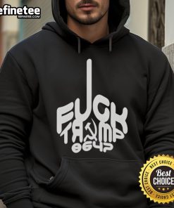 Stylish Hot-Fck-Trump-8647 hoodie featuring bold graphic design perfect for political statement and casual wear.