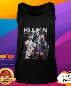Hot HK416 Klukai Girls Frontline 2 Exilium tank top featuring vibrant graphics and stylish design for fans.
