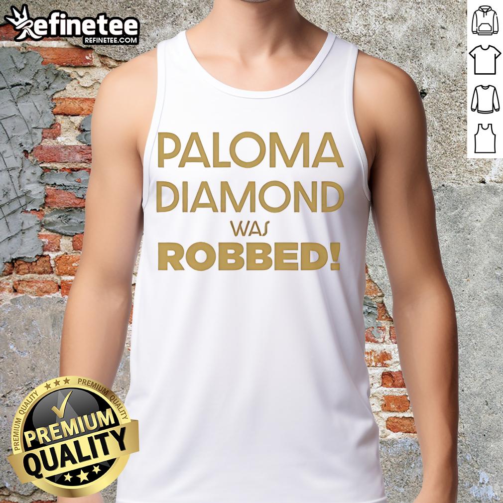Hot Julian Sewell Paloma Diamond Was Robbed Tank Top Hot Julian Sewell wearing a Paloma Diamond Was Robbed tank top, showcasing a stylish and trendy summer look.