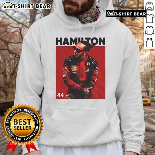 Hot Lewis Hamilton Formula One 2025 hoodie featuring a sleek design and vibrant colors, perfect for racing fans.