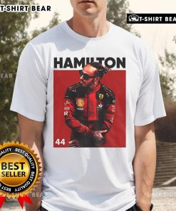 Stylish Lewis Hamilton Formula One 2025 T-Shirt featuring iconic design, perfect for racing fans and apparel collectors.