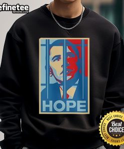 Vintage Hot Obama Jail Hope sweatshirt featuring bold graphics and a stylish design perfect for casual wear.