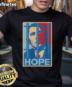 Vintage Hot Obama Jail Hope T-Shirt featuring a bold graphic of Obama with a retro design, perfect for political fashion.