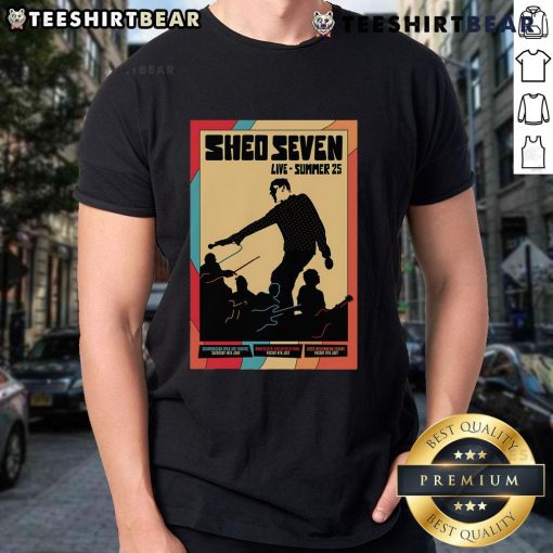 Hot Shed Seven Live Summer 25 Poster T-Shirt