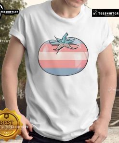 Hot Tomato Pride T-Shirt featuring vibrant colors and a bold design celebrating LGBTQ+ pride and individuality.