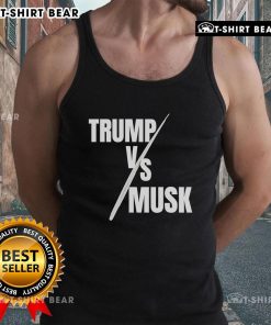 Hot Trump vs Musk Premium Tank Top featuring bold graphics of Trump and Musk, perfect for stylish casual wear.