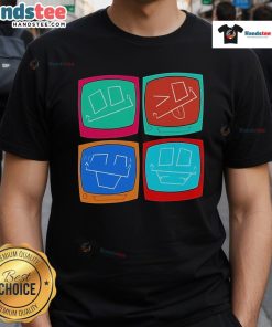 Alt Text: Colorful Nice Ace T-Shirt from Closed Circuit Studios featuring a vibrant design and comfortable fit for casual wear.