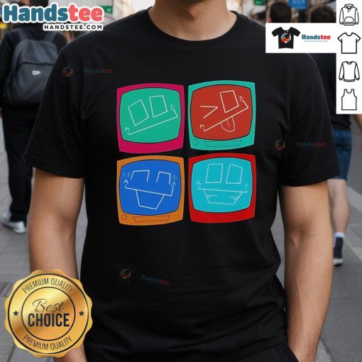Alt Text: Colorful Nice Ace T-Shirt from Closed Circuit Studios featuring a vibrant design and comfortable fit for casual wear.