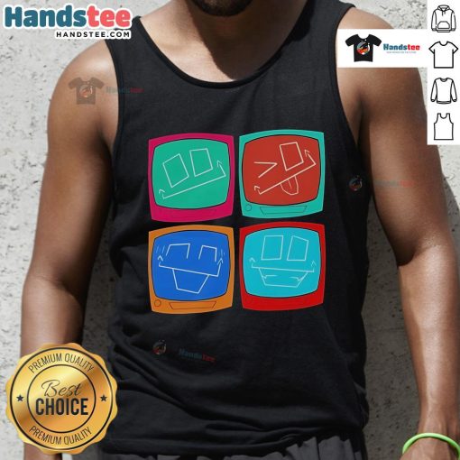 Colorful Nice Ace tank top from Closed Circuit Studios featuring a stylish design, perfect for casual summer wear.