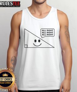 Nice All Right Triangle Tank Top in vibrant colors, perfect for casual summer wear and stylish layering.
