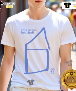 Alt Text: Nice American Football Anniversary Tour T-Shirt featuring bold graphics and a comfortable fit for fans.