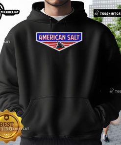 Nice American Salt logo hoodie featuring a stylish design in a cozy fit, perfect for casual wear.