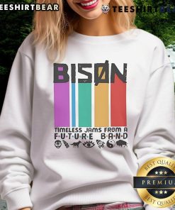 Nice Bison Timeless Jam sweatshirt from a future band, featuring bold graphics and a stylish design for music lovers.
