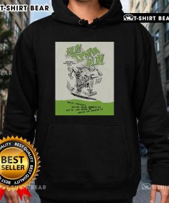 Alt Text: Nice Blink-182 Run Travis Run Hit Pavement Tour 2025 hoodie in black with vibrant graphic design.