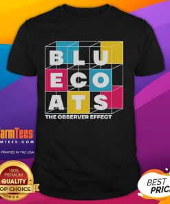 Nice Bluecoats The Observer Effect T-Shirt featuring a vibrant design, perfect for fans and collectors of unique apparel.
