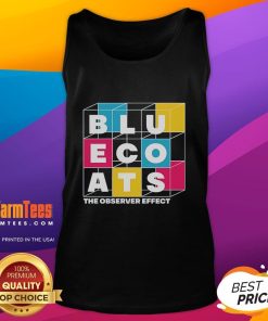 Alt Text: Nice Bluecoats The Observer Effect tank top featuring a stylish design, perfect for casual wear and fan apparel.
