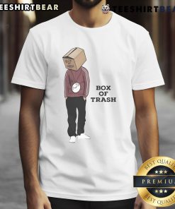 Nice Box Of Trash T-Shirt featuring a playful design, perfect for casual wear and expressing unique style.