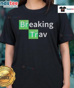 Women's Nice Breaking Trav Lewis Travis Periodic Table Tee featuring unique design and vibrant colors for stylish comfort.