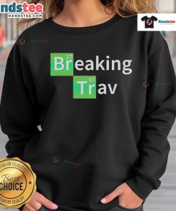 Alt Text: Travis Lewis Periodic Table Sweatshirt featuring a stylish design for science lovers and trendy casual wear.