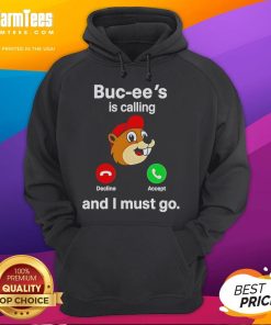 Cozy 'Nice Buc-ee's Is Calling and I Must Go' hoodie featuring vibrant colors and a stylish design, perfect for Buc-ee's fans.