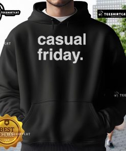 Casual Friday hoodie in soft fabric, perfect for relaxed office days or weekend outings, showcasing comfort and style.