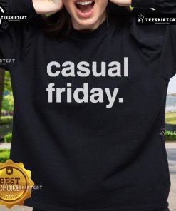 Cozy Nice Casual Friday Sweatshirt in soft fabric, perfect for relaxed office attire or weekend wear.