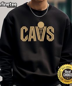 Cleveland Cavaliers basketball team sweatshirt in vibrant colors, perfect for fans supporting the Nice Cavs.