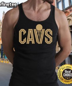 Cleveland Cavaliers basketball team tank top featuring team colors and logo, perfect for fans and sports enthusiasts.