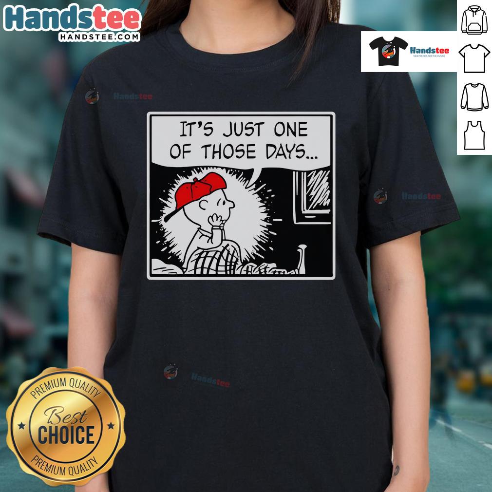 Nice Charlie Brown And Limp Bizkit's Break Stuff It's Just One Of Those Days Ladies-Tee Nice Charlie Brown and Limp Bizkit's Break Stuff Ladies Tee, featuring a fun graphic design perfect for casual wear.