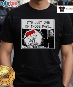 Nice Charlie Brown and Limp Bizkit's 'Break Stuff It's Just One Of Those Days' T-shirt showcasing a playful design.