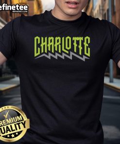 Nice Charlotte Bolt T-Shirt featuring a stylish design and vibrant colors, perfect for casual wear and fashion enthusiasts.