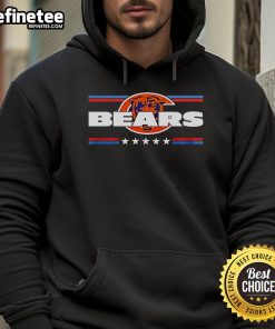 Nice Chicago Bears hoodie featuring 'No Kings in America, Only Bills' design, perfect for sports fans and casual wear.