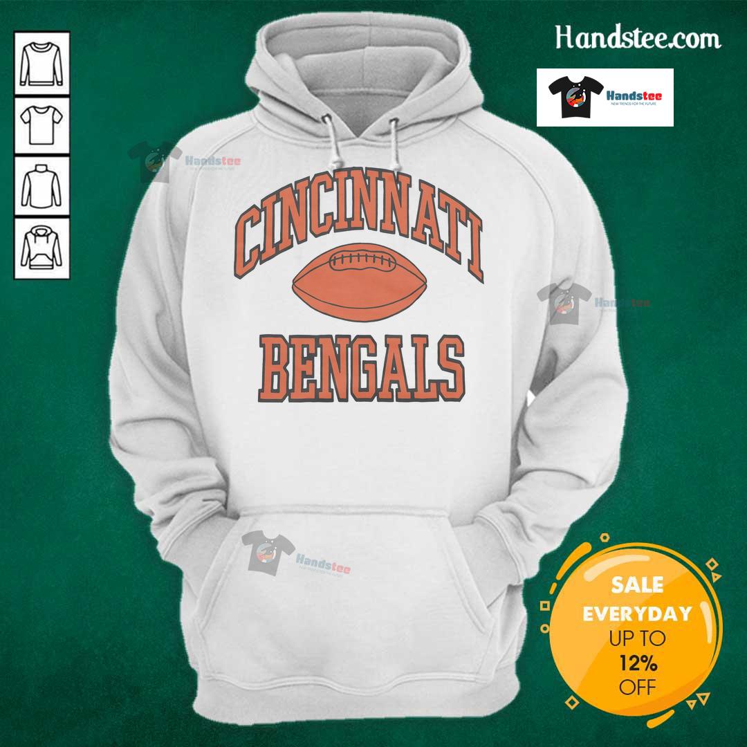 Nice Cincinnati Bengals Gridiron Hoodie Alt Text: Nice Cincinnati Bengals Gridiron Hoodie featuring team colors and logo, perfect for fans and game day attire.