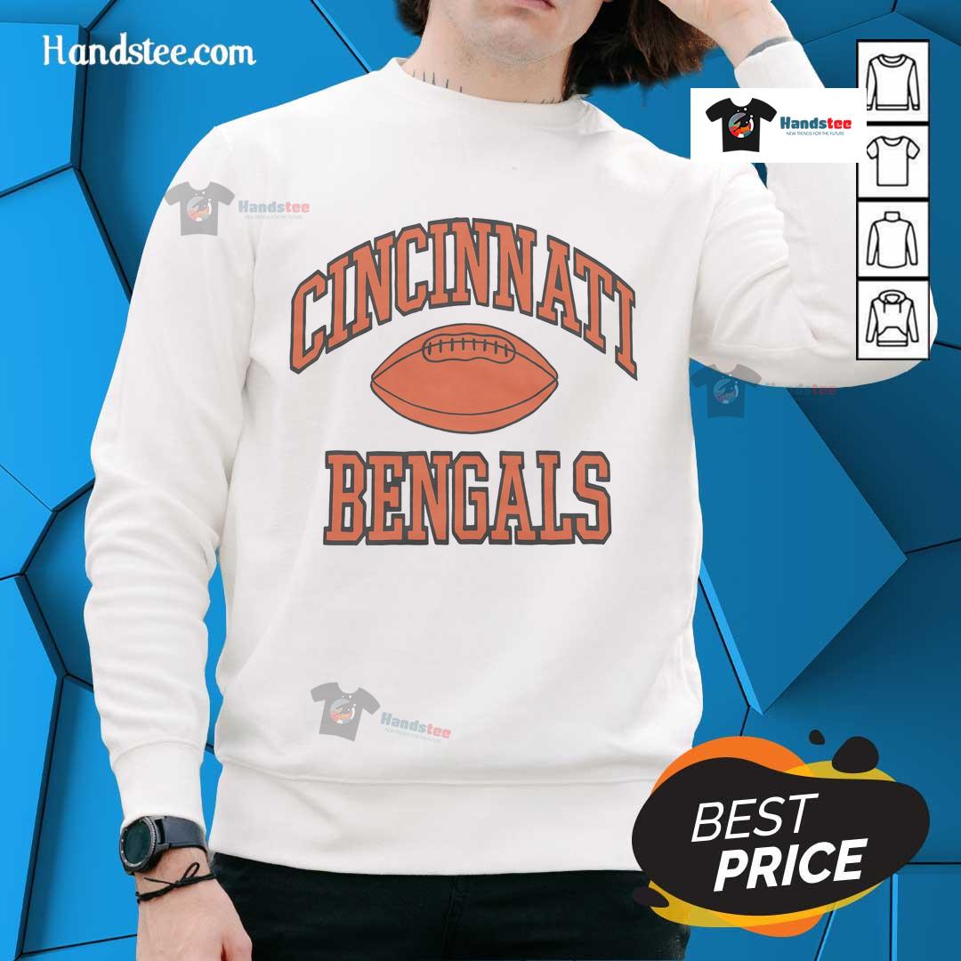 Nice Cincinnati Bengals Gridiron Sweatshirt Cozy Nice Cincinnati Bengals Gridiron Sweatshirt on display, perfect for fans showing team pride and staying warm.