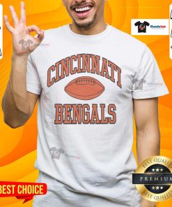 Nice Cincinnati Bengals Gridiron T-Shirt featuring team logo and colors, perfect for football fans and game day.