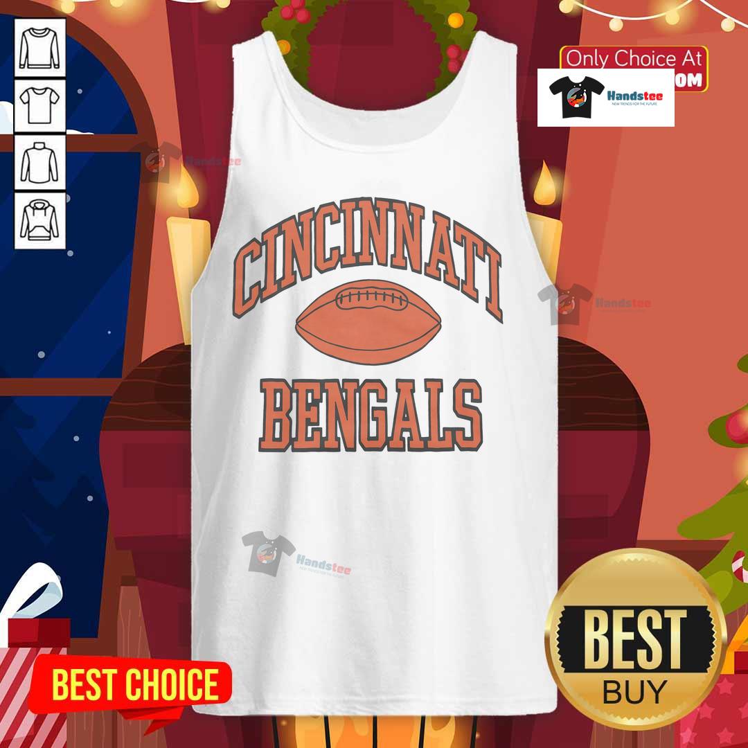 Nice Cincinnati Bengals Gridiron Tank Top Nice Cincinnati Bengals Gridiron tank top featuring team colors and logo, perfect for game day or casual wear.