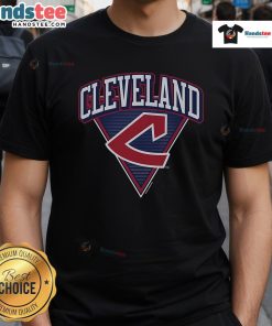 Alt Text: Nice Cleveland Guardians Cooperstown Collection Change Up T-Shirt featuring team logo and vintage design in cotton fabric.