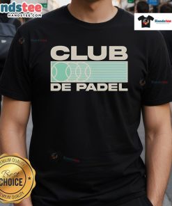 Nice Club De Padel Heritage T-Shirt featuring a stylish design perfect for padel enthusiasts and casual wear.