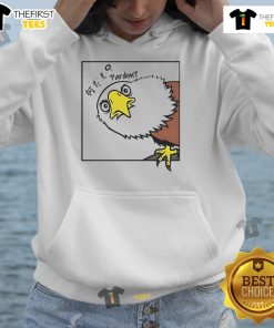 Nice curious eagle design on a Japanese style hoodie, showcasing unique art and vibrant colors for fashion enthusiasts.