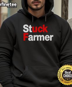 Nice Darren of Plymouth wearing a cozy farmer hoodie, showcasing a stylish and comfortable fall outfit.