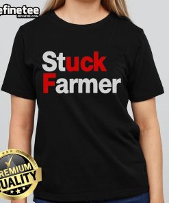 Nice Darren of Plymouth wearing a farmer ladies tee, showcasing a stylish and casual look perfect for any occasion.