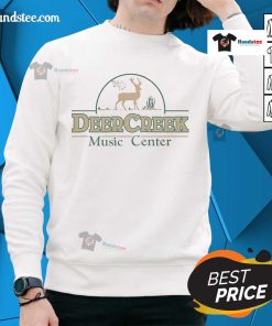 Cozy Nice Deer Creek Music Center sweatshirt in a stylish design, perfect for music lovers and outdoor enthusiasts.