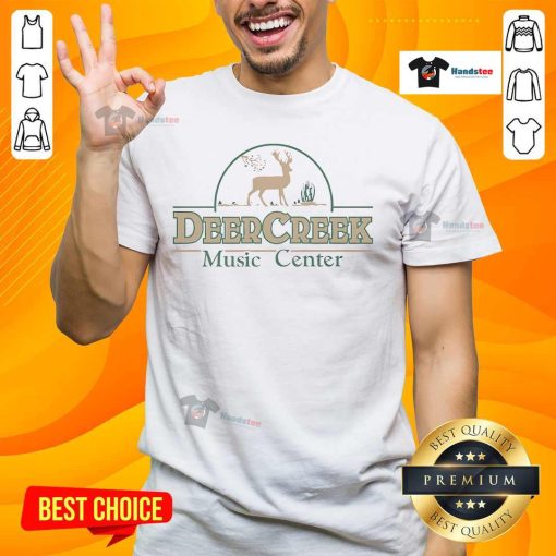 Nice Deer Creek Music Center T-Shirt featuring vibrant graphics and a comfortable fit, perfect for music lovers.
