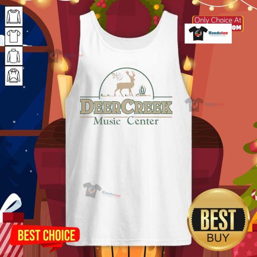 Alt Text: Stylish Nice Deer Creek Music Center tank top featuring vibrant design, perfect for music lovers and festival goers.