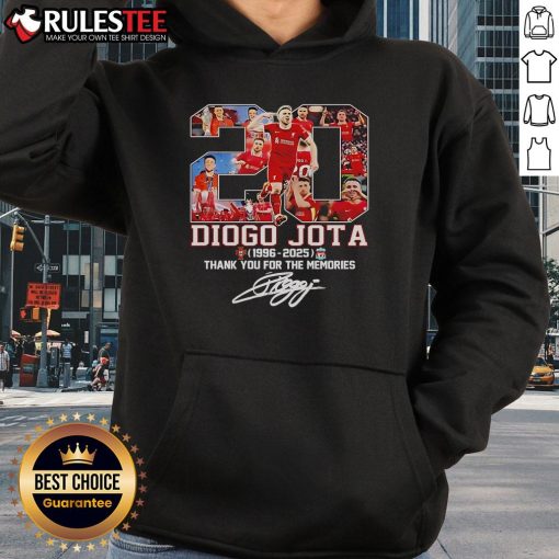Alt Text: Stylish Diogo Jota Memorial Hoodie for Liverpool FC 2025, featuring signature design and vibrant team colors.