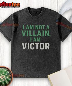 Nice Dr. Doom 'I Am Not a Villain, I Am Victor' T-Shirt featuring a bold graphic design for superhero fans.