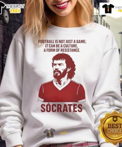 Alt Text: Nice Football sweatshirt showcasing culture and resistance, emphasizing that football is more than just a game.