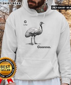 Alt Text: Stylish Nice G Is For Goanna hoodie featuring a vibrant goanna graphic, perfect for casual wear and wildlife enthusiasts.