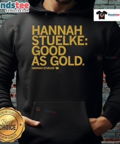 Nice Hannah Stuelke Good As Gold Hoodie in vibrant colors, showcasing stylish design and comfortable fit for casual wear.